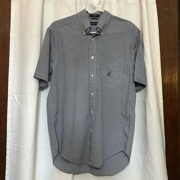 Nautica Other - EUC Nautica men’s shirt size medium vintage short sleeve button down